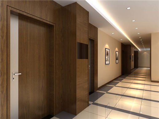 醫(yī)院行政樓木紋板